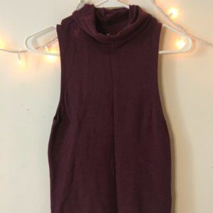 American Eagle Turtle neck Tank
